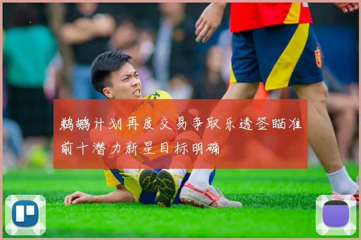 鹈鹕计划再度交易争取乐透签瞄准前十潜力新星目标明确